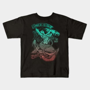 "DOWN BY THE SEA" Kids T-Shirt